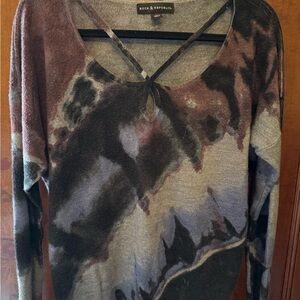 Rock & Republic Gray Knit Top